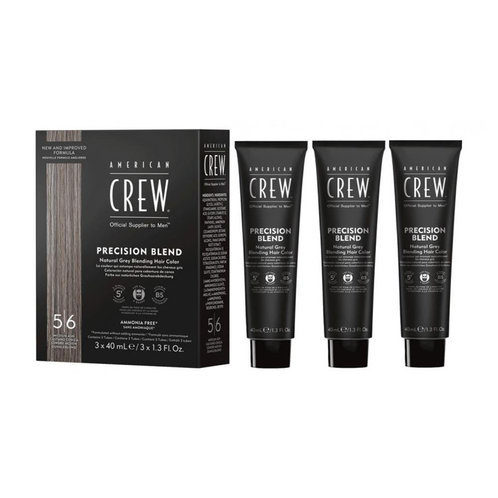 American Crew Precision Blend Medium Ash 5/6 Beyaz Kapatıcı 3x40ML