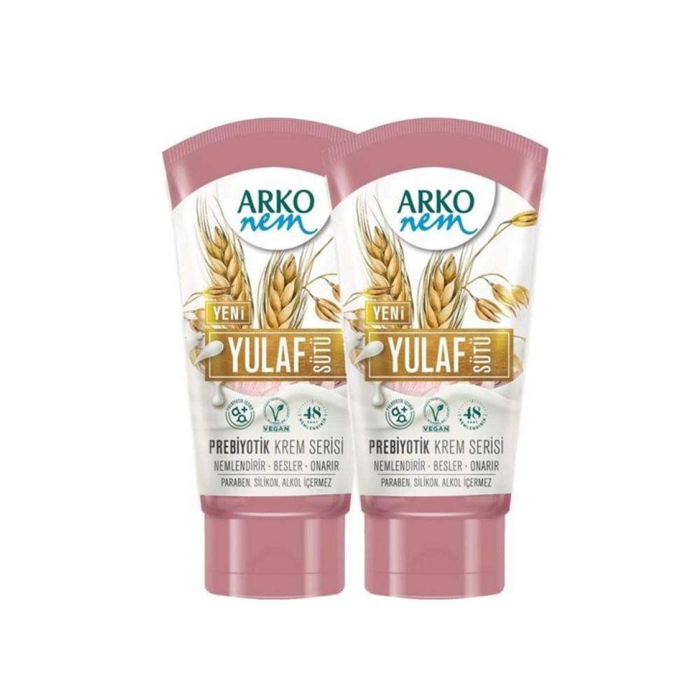 Arko Nem Prebiyotik Krem Serisi Yulaf Sütü 60ML 2li Set