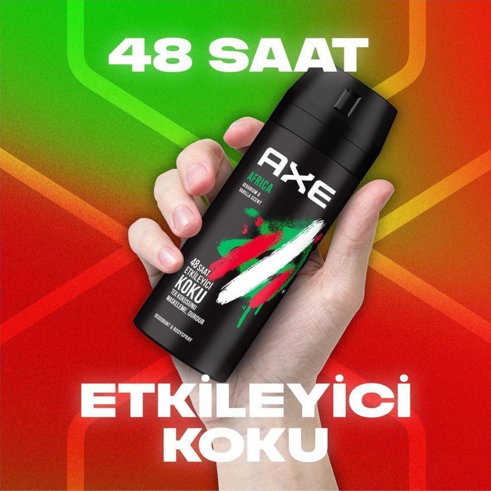 AXE Africa Erkek Deodorant Sprey 150 ml X3