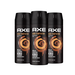 Axe Erkek Deodorant Sprey Dark Temptation 150 ml X3