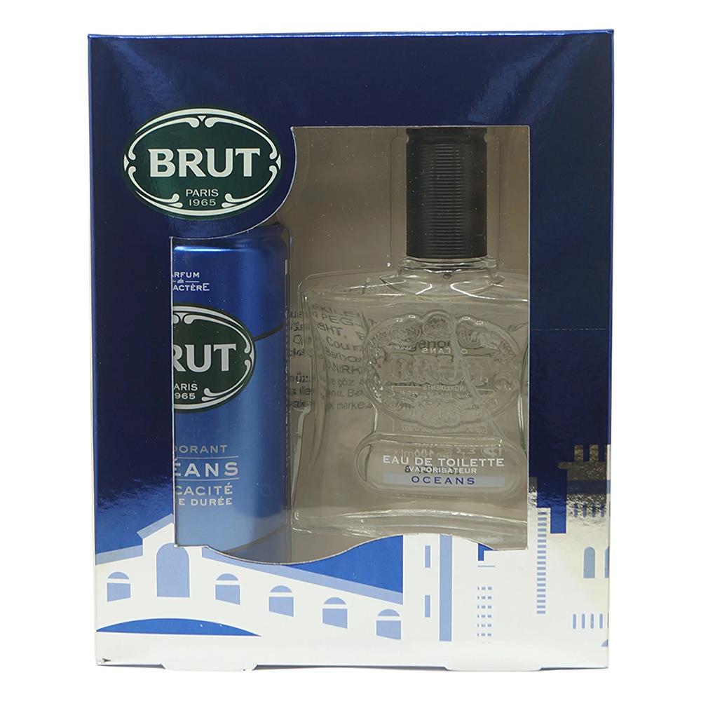 Brut Ocean EDT Erkek Parfüm 100ML + Deodorant 200ML Set