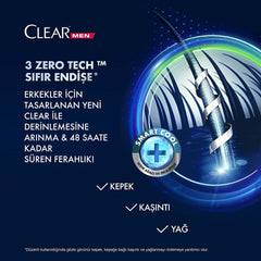 Clear Men Sedir Ağacı ve Okaliptus Özleri Günlük Arınma ve Ferahlık Şampuan 350ML