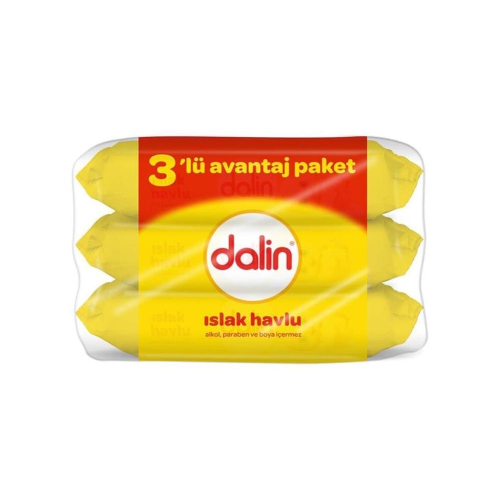 Dalin Islak Havlu 3x56'lı Paket