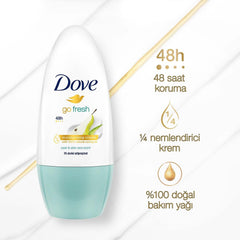 Dove Go Fresh Armut ve Aloe Vera Kadın Roll-On Deodorant 50ML