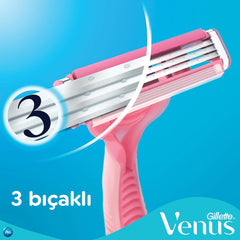 Gillette Simply Venus 3 Basic Kullan At Tıraş Bıçağı 4lü Poşet