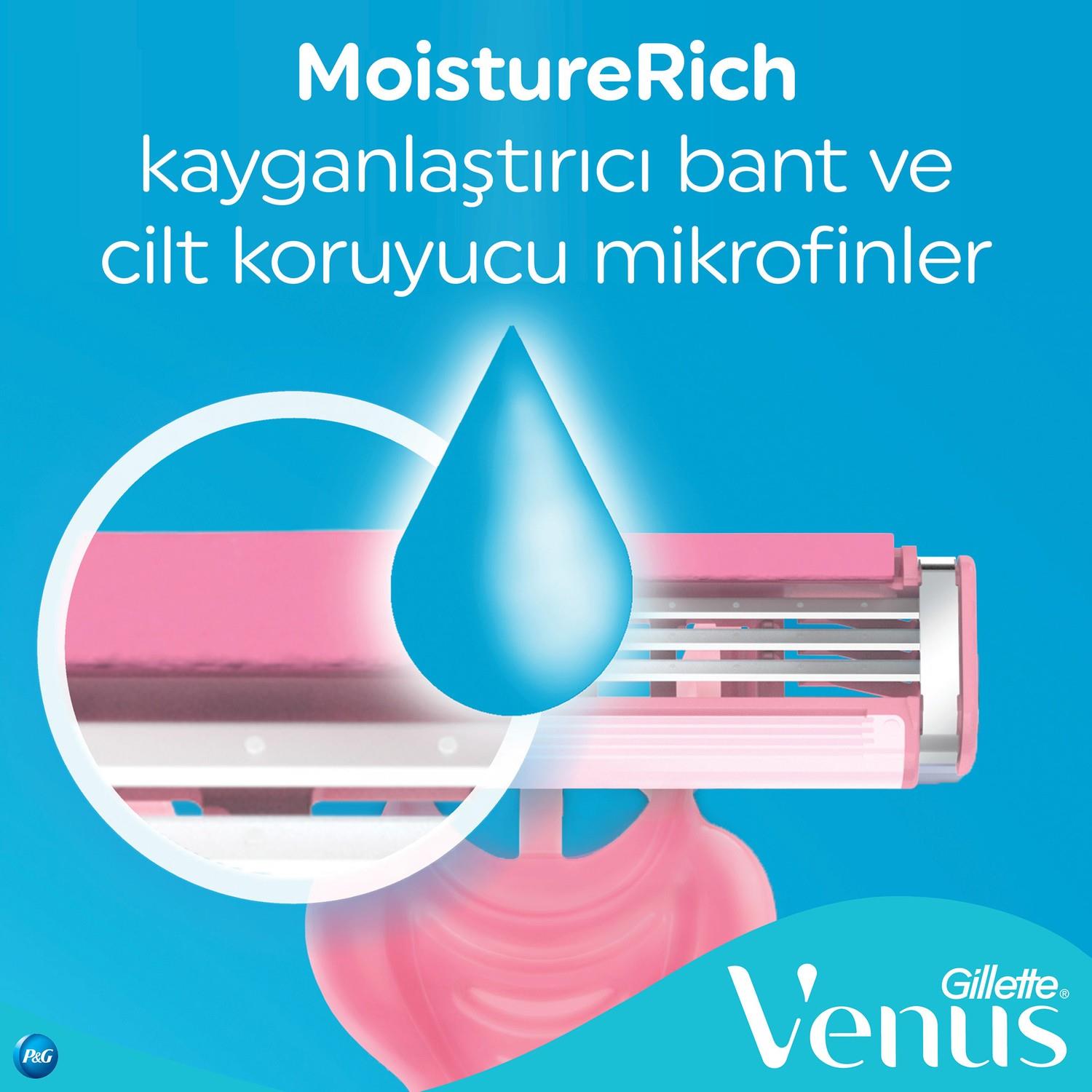 Gillette Simply Venus 3 Basic Kullan At Tıraş Bıçağı 4lü Poşet