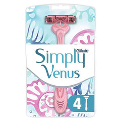 Gillette Venus Simply3 Kadın Tıraş Bıçağı 4'lü