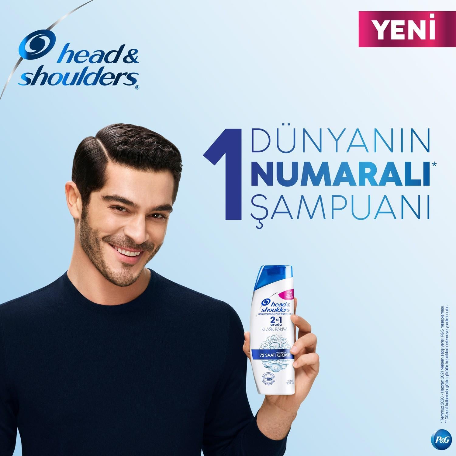 Head & Shoulders 72 Saat Kepeksiz Limon Ferahlığı Şampuan 350ML