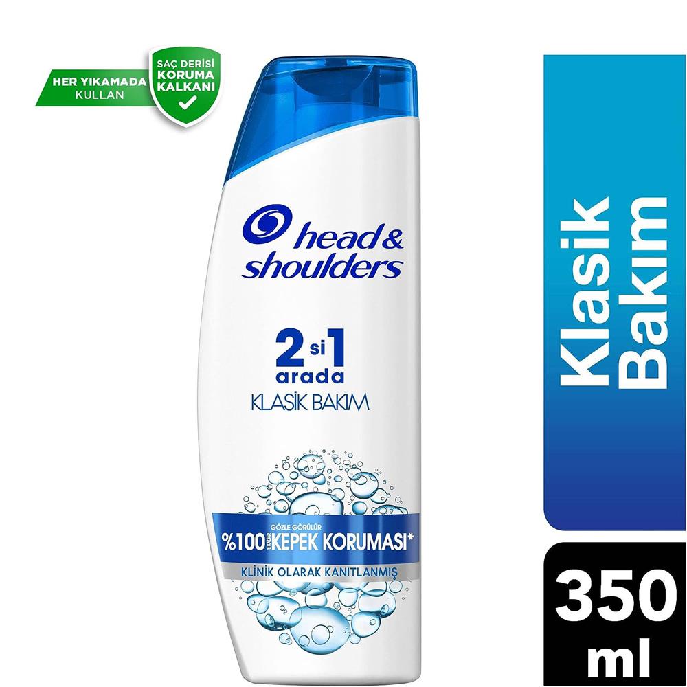 Head & Shoulders Klasik Bakım 2si1 Arada Kepeğe Karşı Etkili Şampuan 350ML