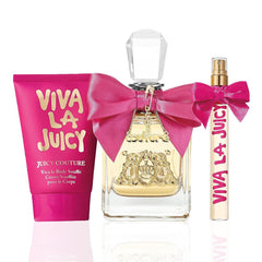 Juicy Couture Viva La Juicy EDP Kadın Parfüm 100ML + 10ML ve Vücut Kremi 125ML 3lü Set