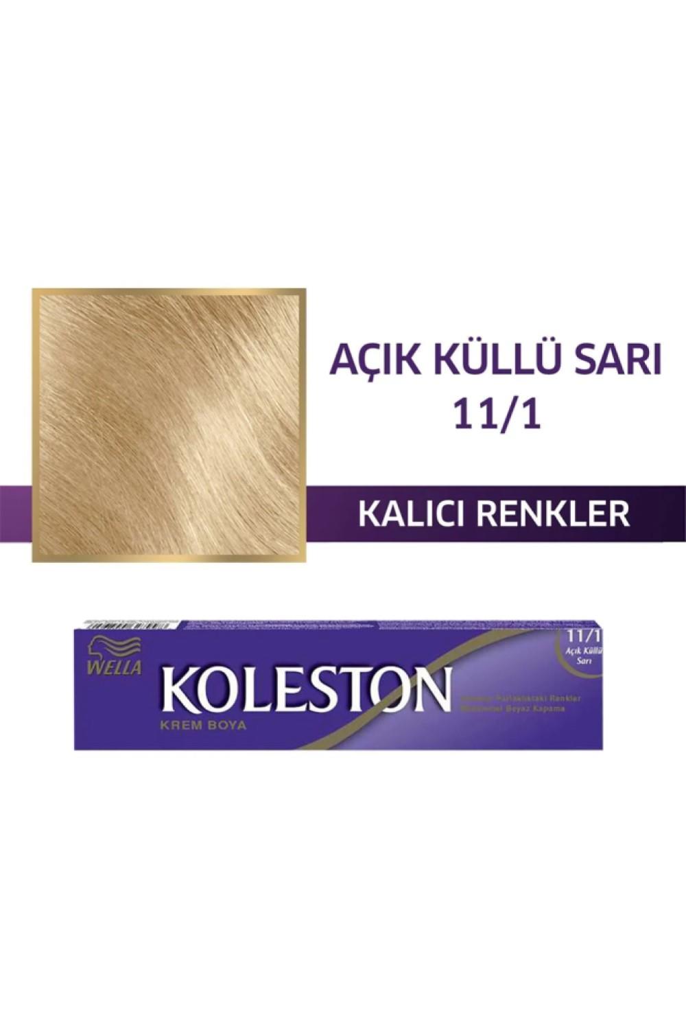 Koleston Single Tüp Boya Açık Küllü Sarı 11/1