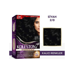 Koleston Supreme Kit 2/0 Siyah Saç Boyası