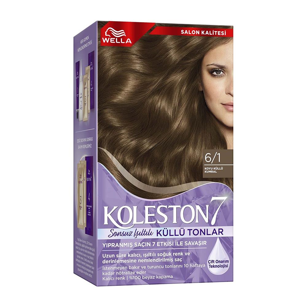 Koleston Supreme Kit 6/1 Koyu Küllü Kumral Saç Boyası