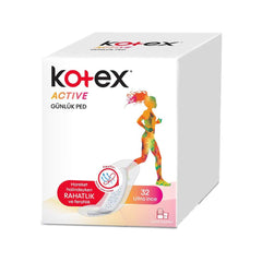 Kotex Active Ultra İnce Günlük Ped 32li