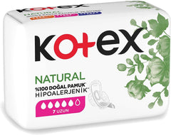 Kotex Natural Ultra Single Uzun Ped 7'li