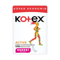 Kotex Ultra Active Uzun Hijyenik Ped 16lı