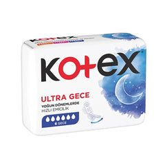 Kotex Ultra Gece Hijyenik Ped 6lı