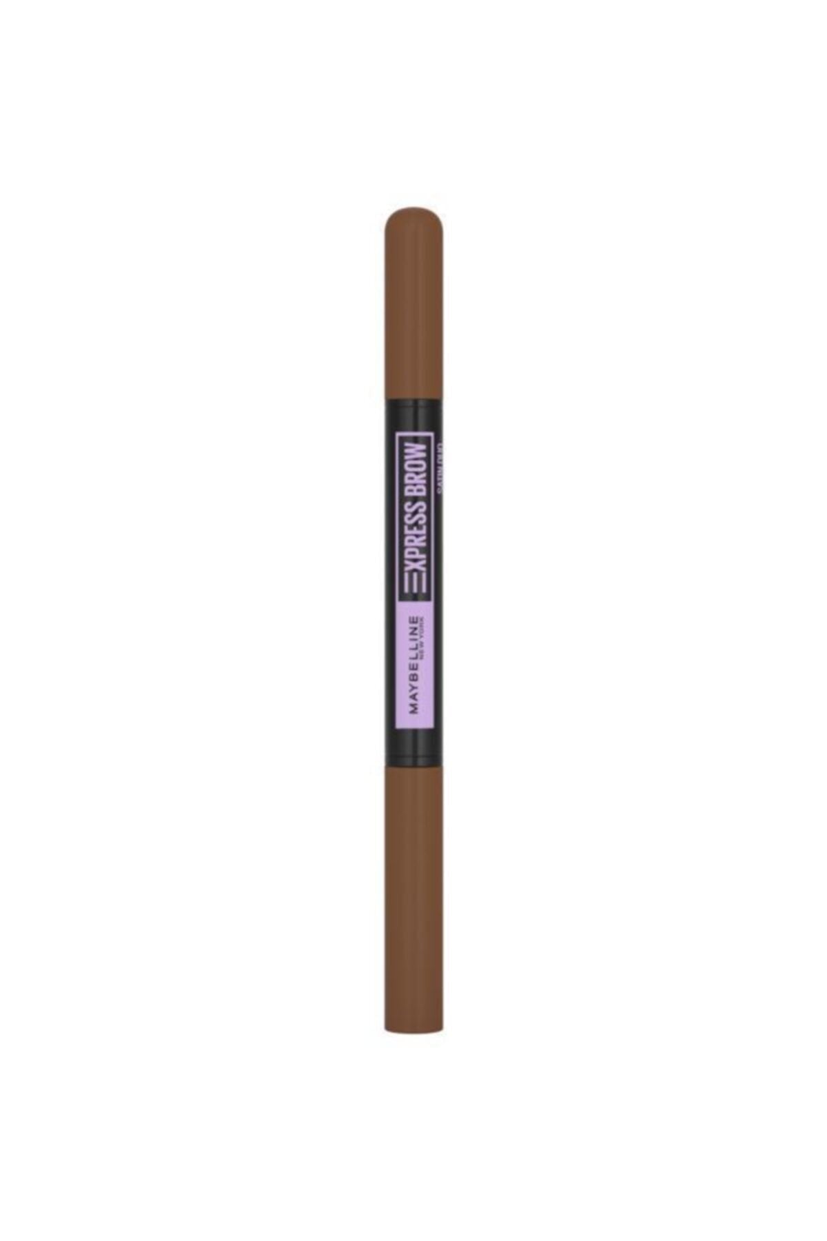 Maybelline New York Express Brow Satin Duo Çift Taraflı Kaş Kalemi - 02 Orta Ton