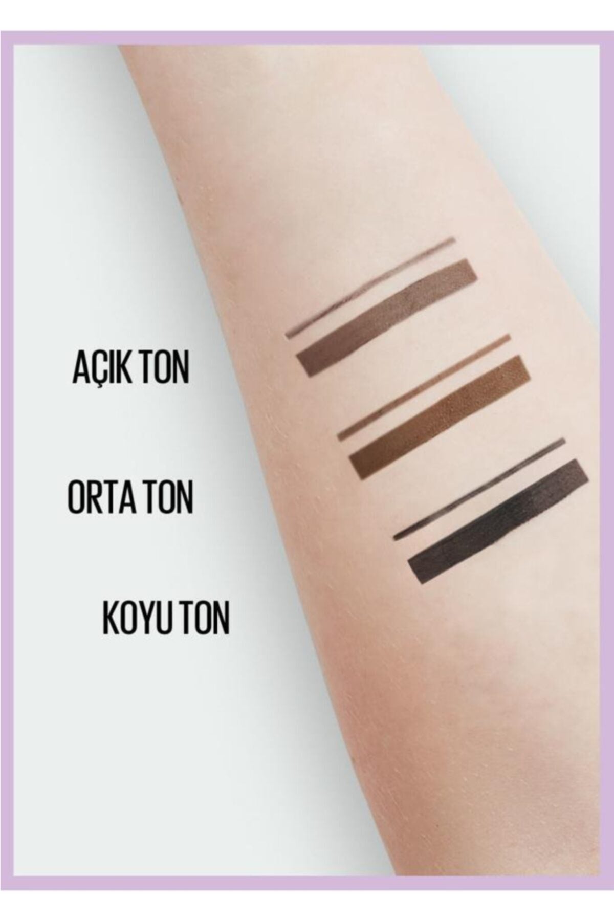 Maybelline New York Express Brow Satin Duo Çift Taraflı Kaş Kalemi - 02 Orta Ton