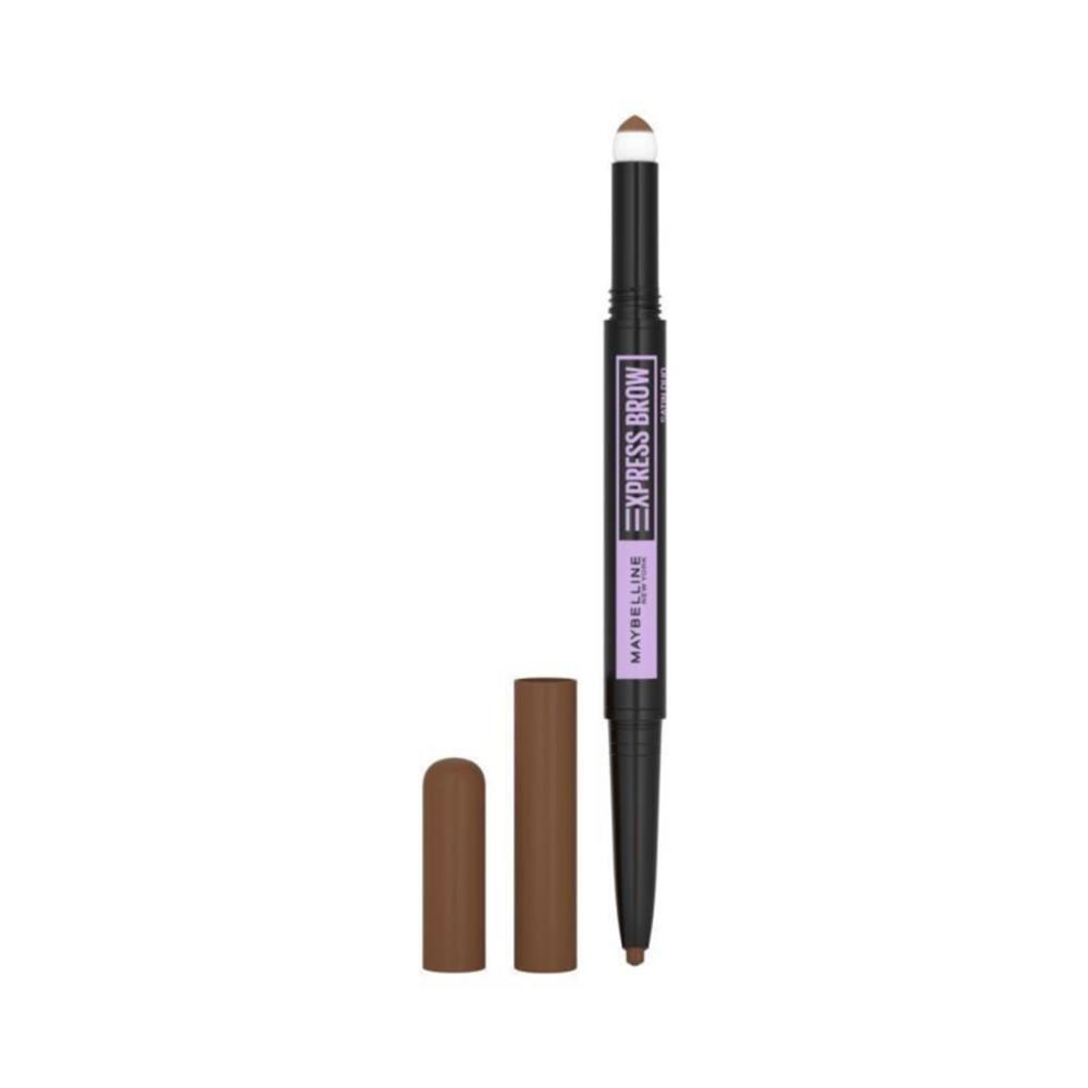 Maybelline New York Express Brow Satin Duo Çift Taraflı Kaş Kalemi - 02 Orta Ton