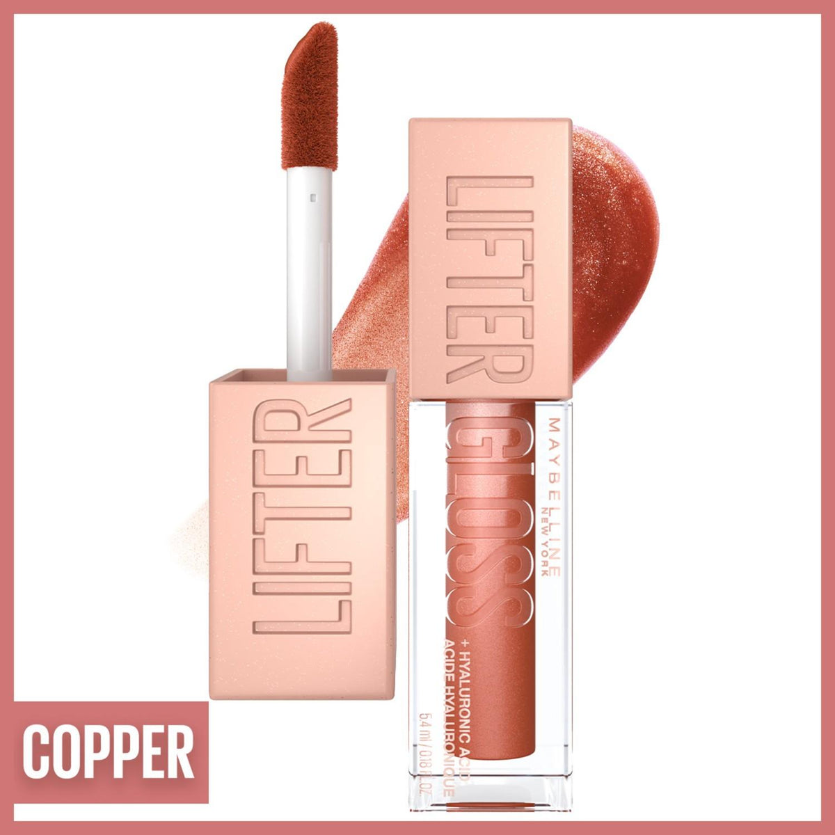 Maybelline New York Lifter Gloss Nemlendirici Dudak Parlatıcısı - 017 Copper