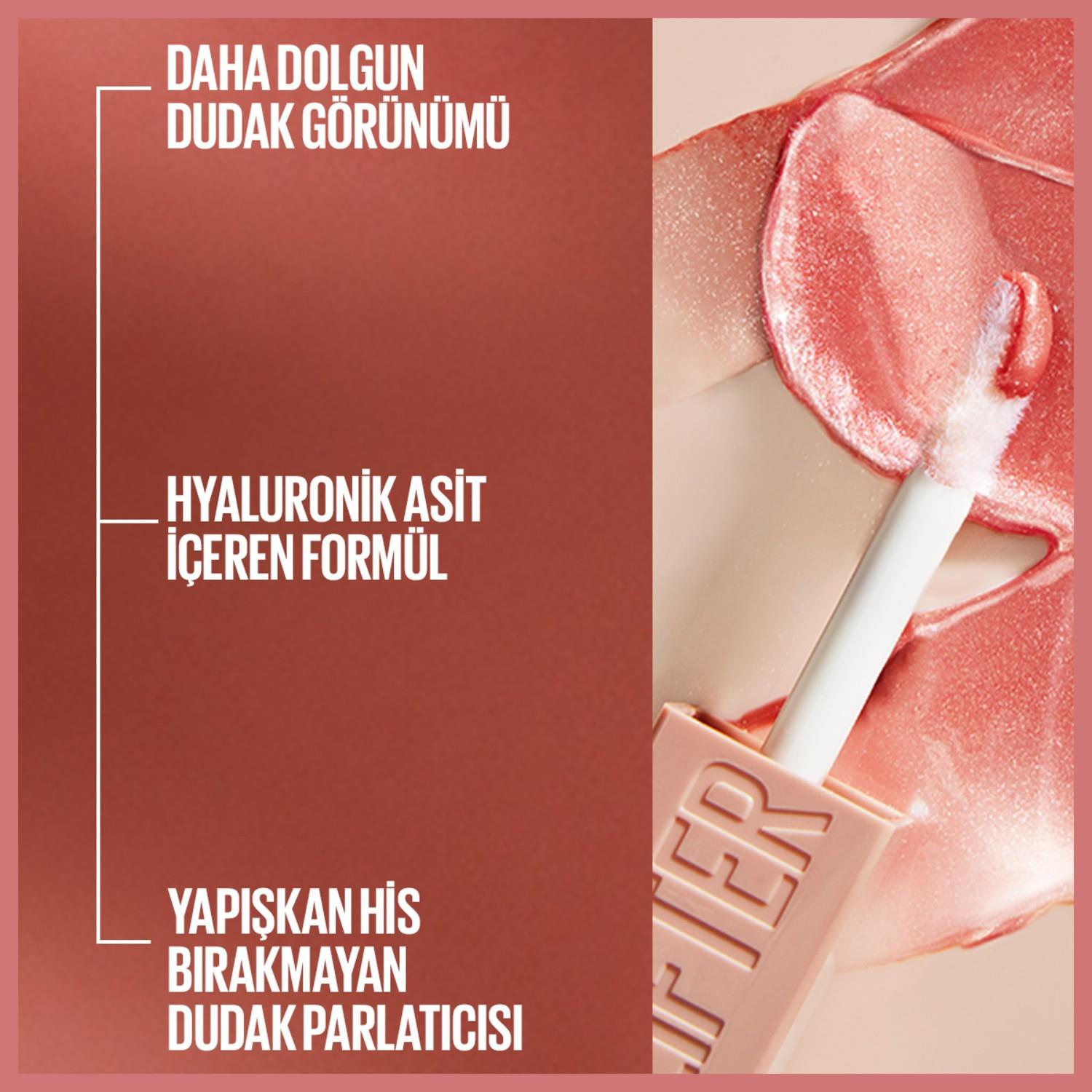 Maybelline New York Lifter Gloss Nemlendirici Dudak Parlatıcısı - 017 Copper