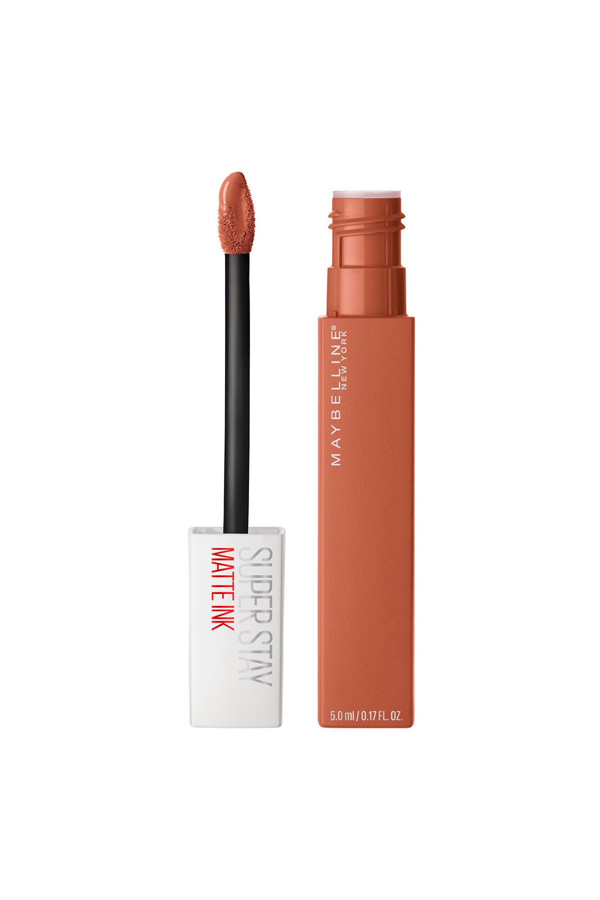 Maybelline New York Super Stay Matte Ink Unnude Likit Mat Ruj - 75 Fighter - Kahverengi