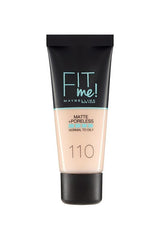 Maybelline New York Fit Me Matte+Poreless Fondöten - 110 Porcelain