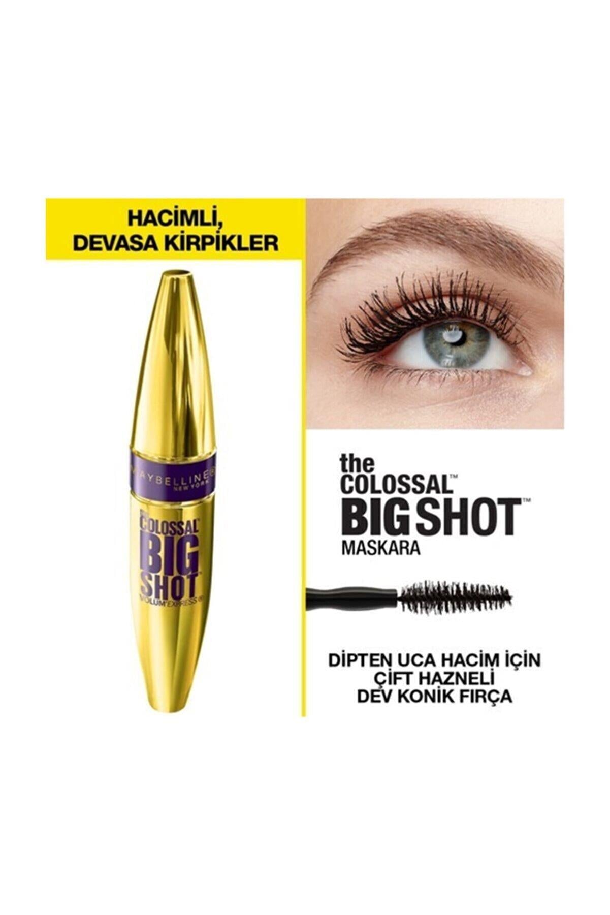 Maybelline New York The Colossal Big Shot Siyah Maskara