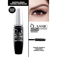 Maybelline New York Volum' Express Classic Ekstra Siyah Maskara