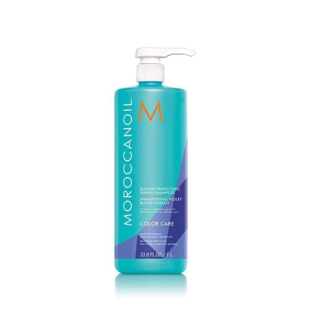 Moroccanoil Color Care Blonde Perfecring Purple Renki Saçlar için Şampuan 1000ML