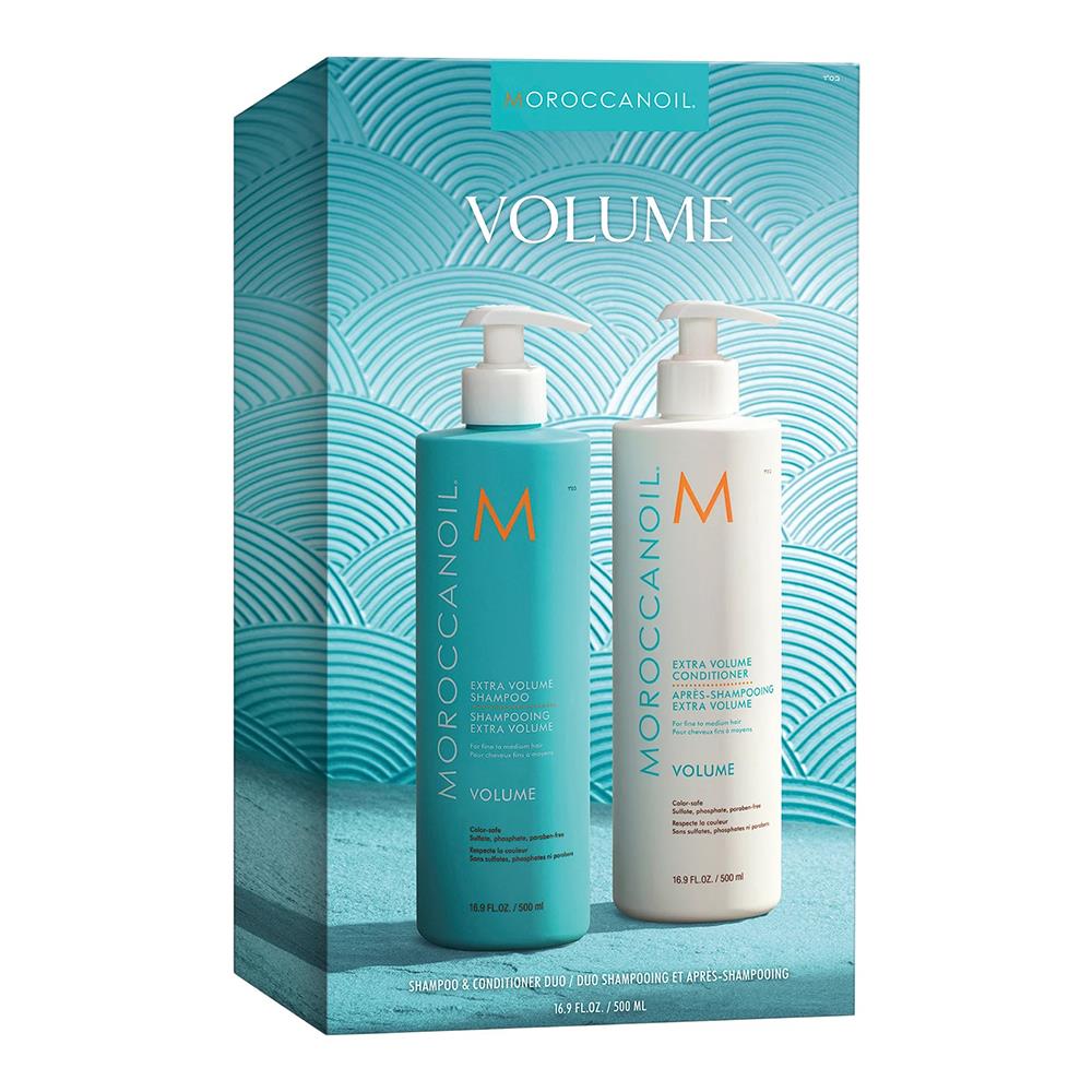 Moroccanoil Duo Extra Volume Kit Extra Volume Şampuan 500ML ve Saç Kremi 500ML 2li Set