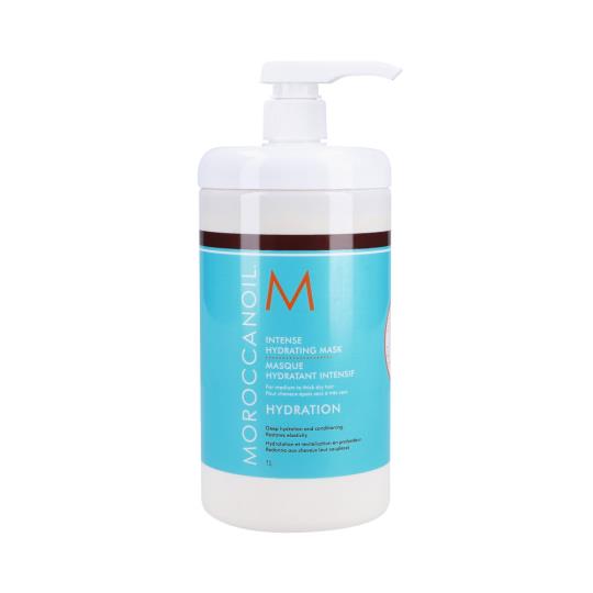 Moroccanoil Hydrating Intense Yoğun Nemlendirici ve Parlaklık Veren Saç Maskesi 1000ML