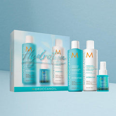 Moroccanoil Hydration Spring Kit Hydration Şampuan 250 ML ve Saç Kremi 250ML Durulanmayan Saç Kremi 50ML 3lü Set