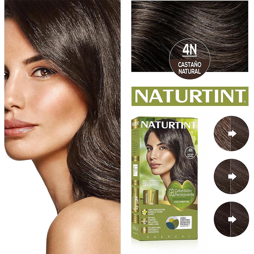 Naturtint 4N Doğal Kestane Doğal Saç Boyası 170ML