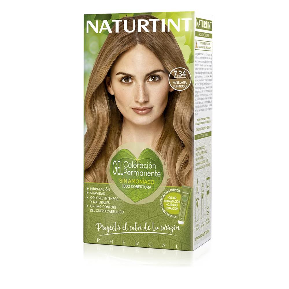 Naturtint 7.34 Doğal Fındık Kabuğu Doğal Saç Boyası 170ML