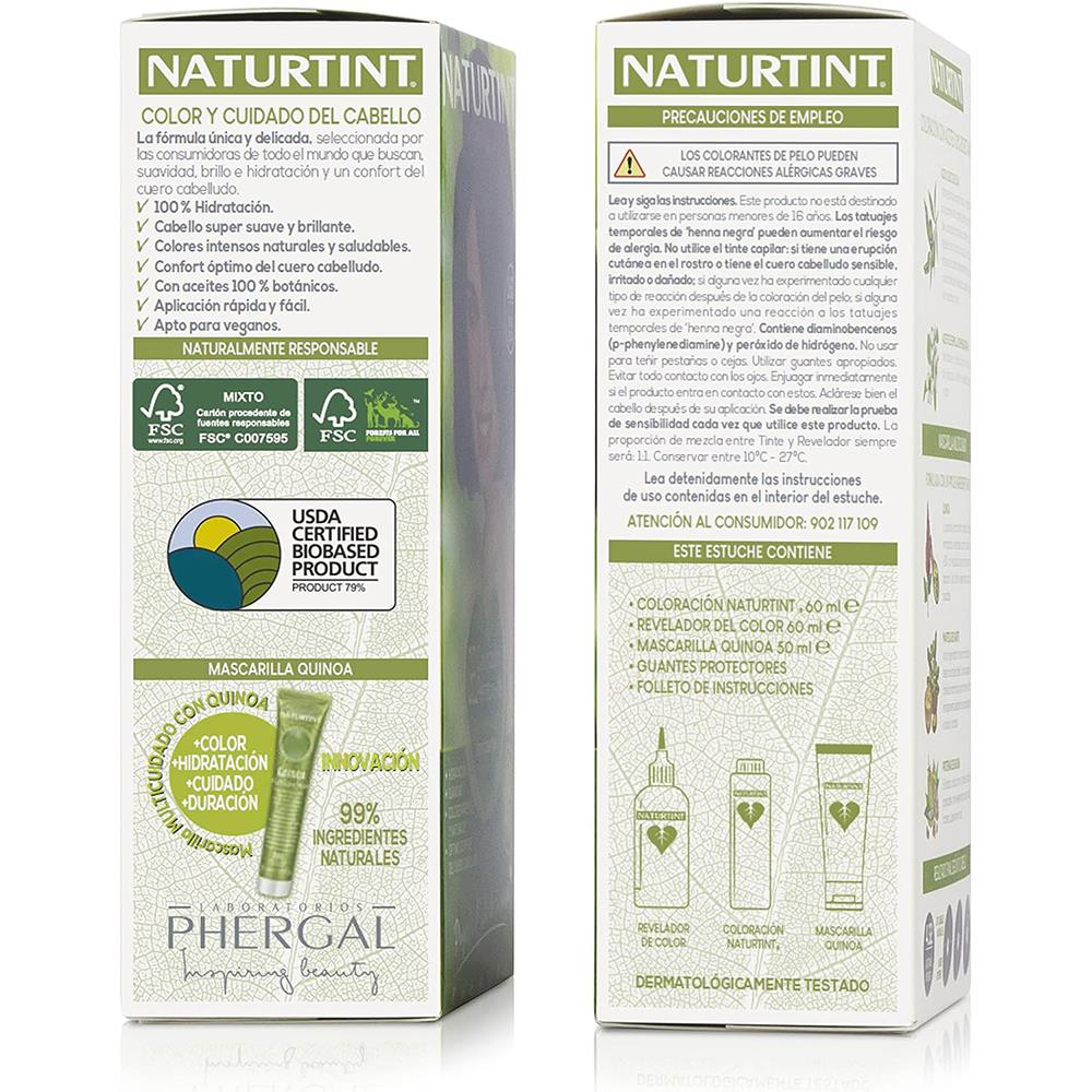 Naturtint 7.7 Doğal Teide Kahvesi Doğal Saç Boyası 170ML