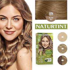 Naturtint 8N Buğday sarısı Doğal Saç Boyası 170ML