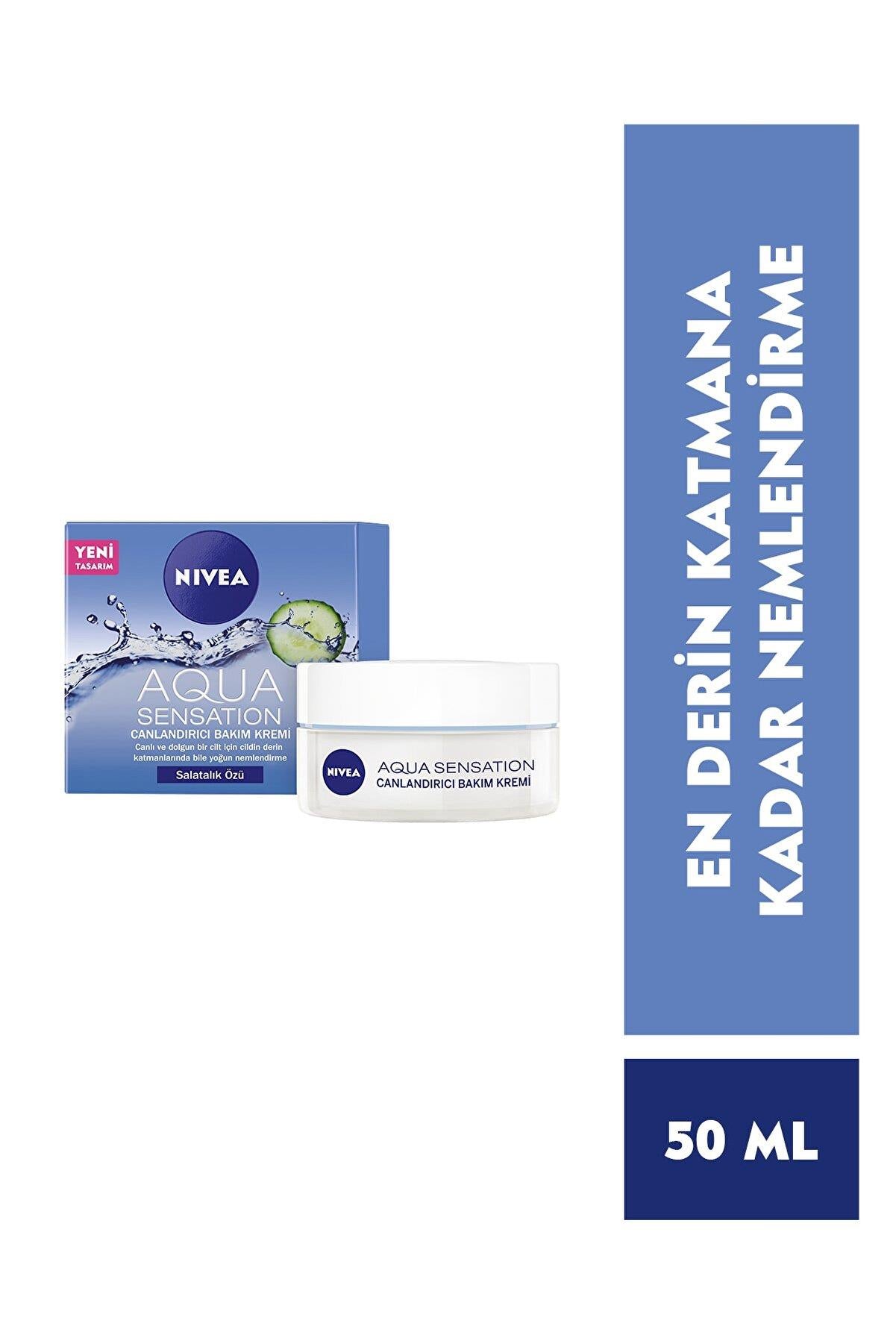 Nivea Aqua Sensation Canlandırıcı Bakım Kremi 50ML