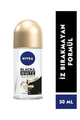 Nivea Black&White Invisible İpeksi Pürüzsüzlük Kadın Roll-On Deodorant 50ML