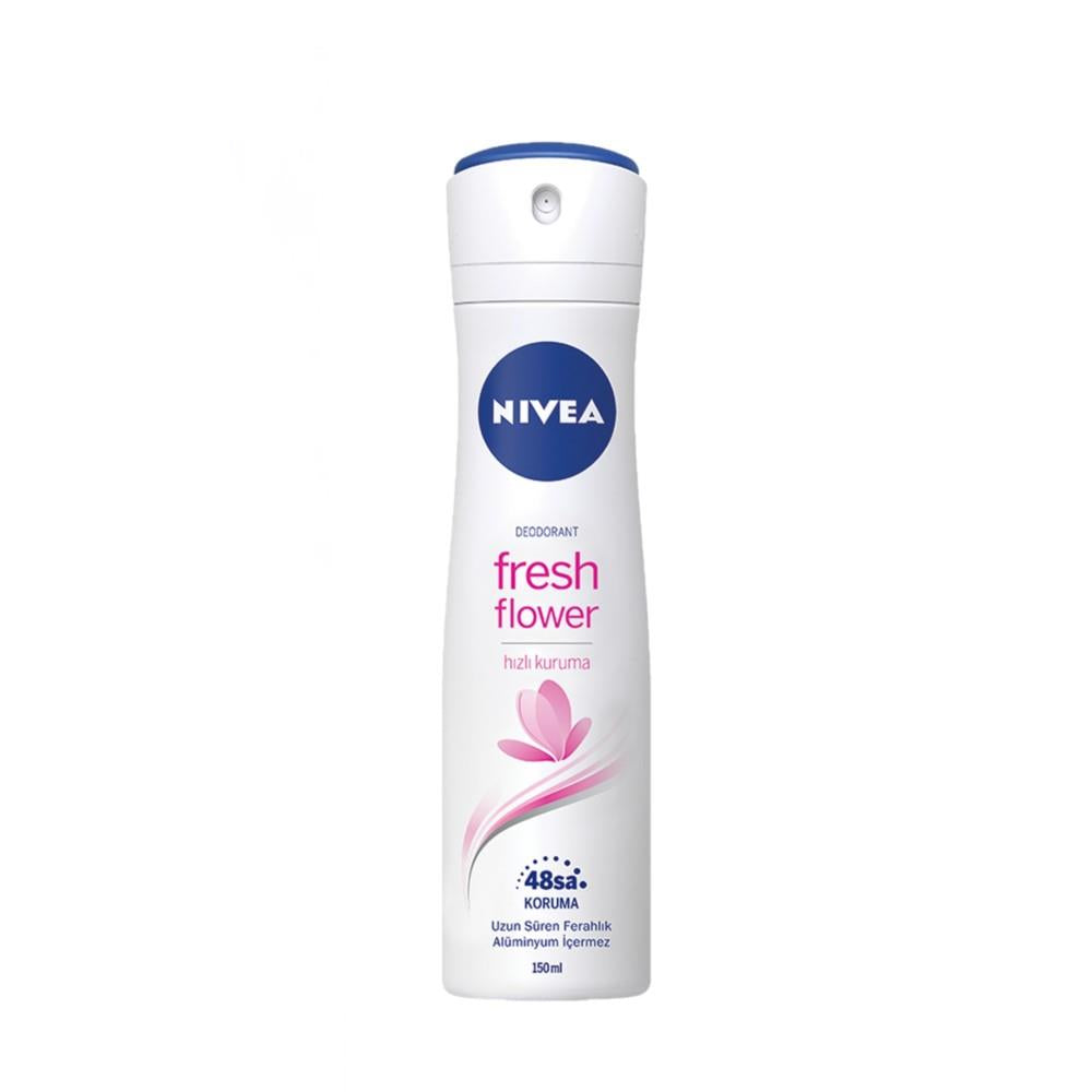 Nivea Fresh Flower Taze Çiçek Kokusu Kadın Sprey Deodorant 150ML