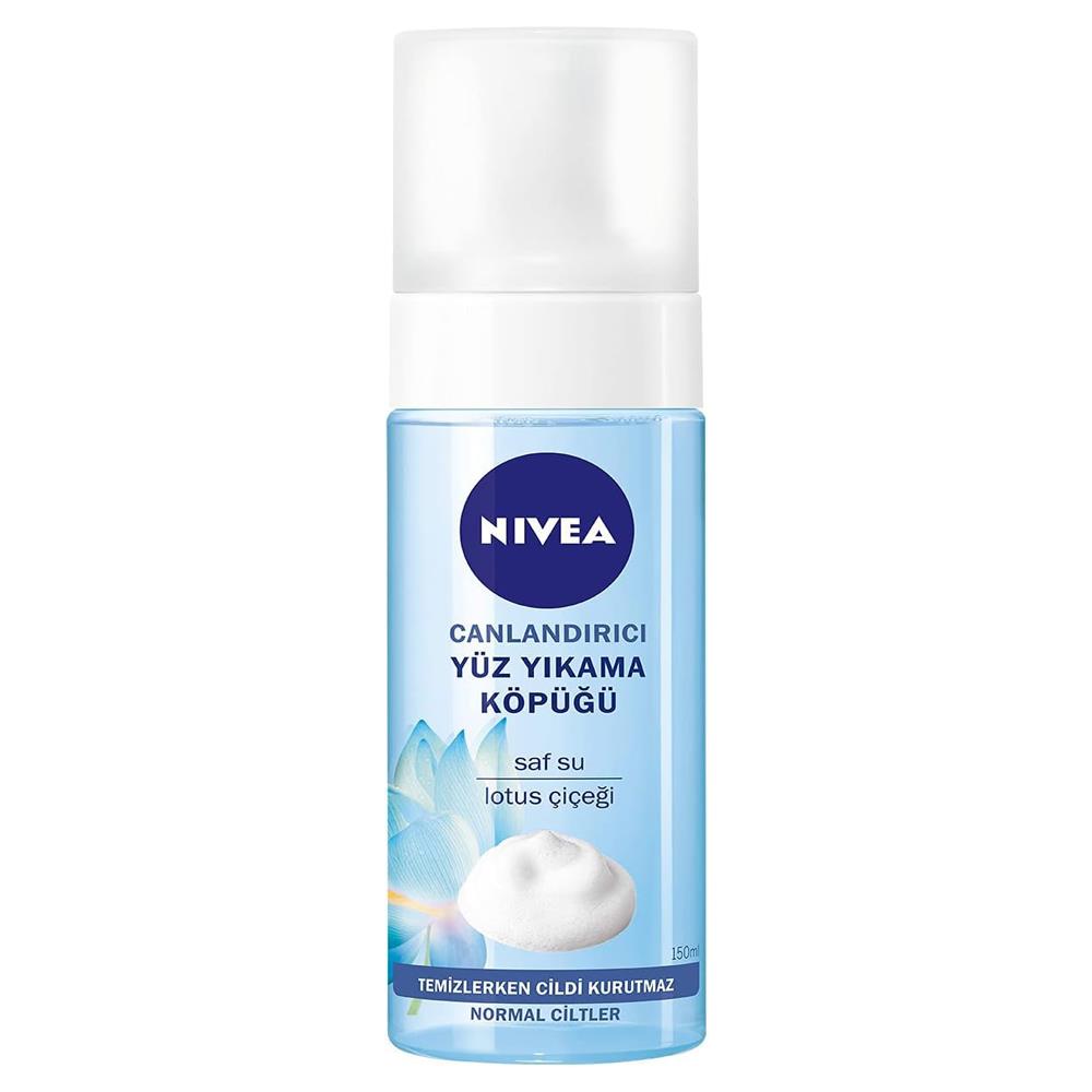 Nivea Lotus Çiçeği Normal Ciltler için Yüz Yıkama Köpüğü 150ML