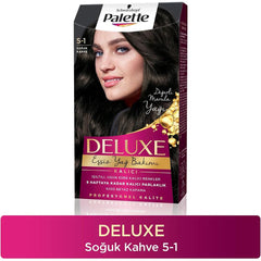 Palette Deluxe Set 5-1 Soğuk Kahve Saç Boyası