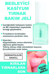 Pastel Kalsiyumlu Tırnak Bakım Jeli 13 Ml