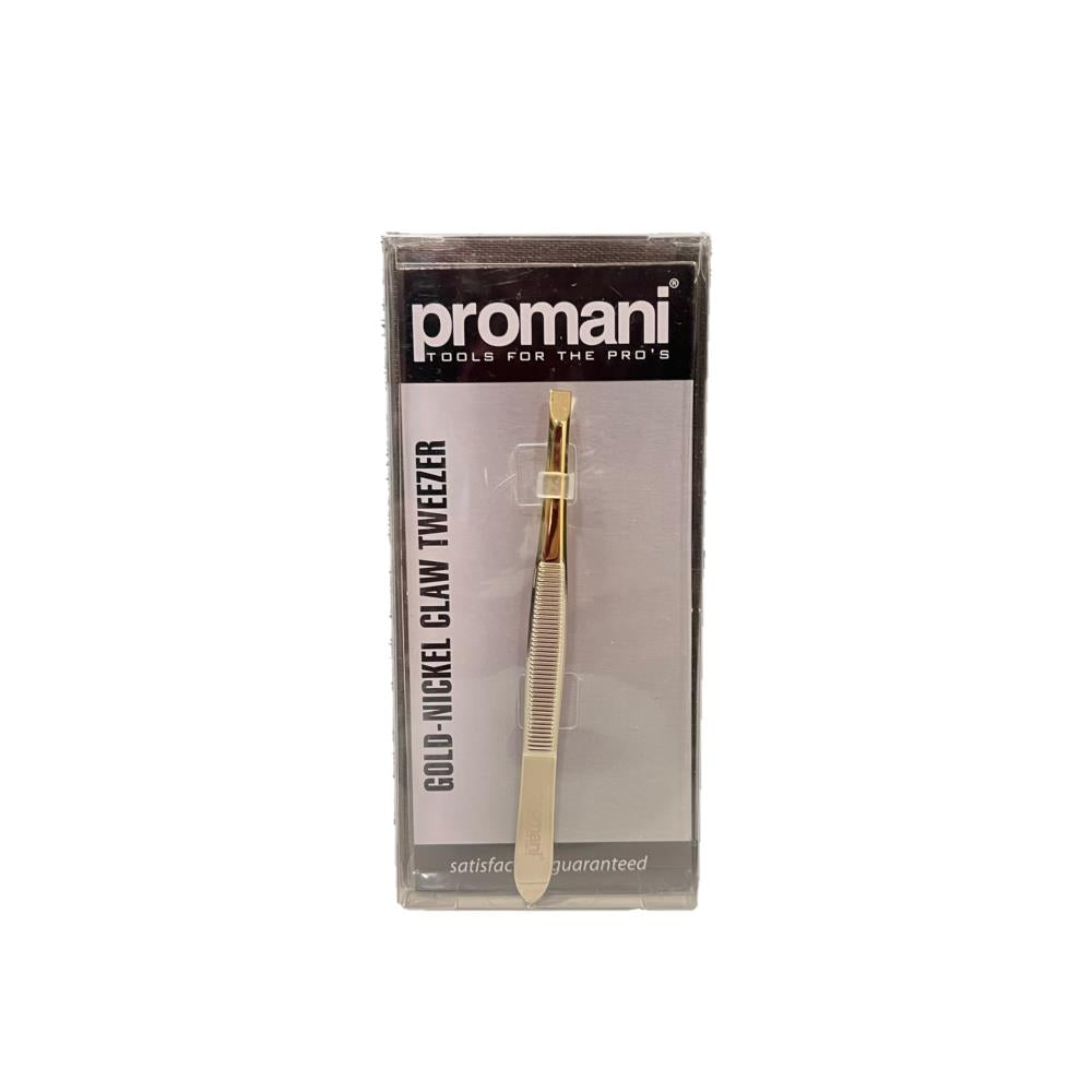 Promani PR-918  Yarı Altın Nikel Düz Uçlu Cımbız