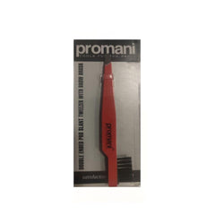 Promani PR-929 Eğik Uçlu Kaş Fırçalı Cımbız