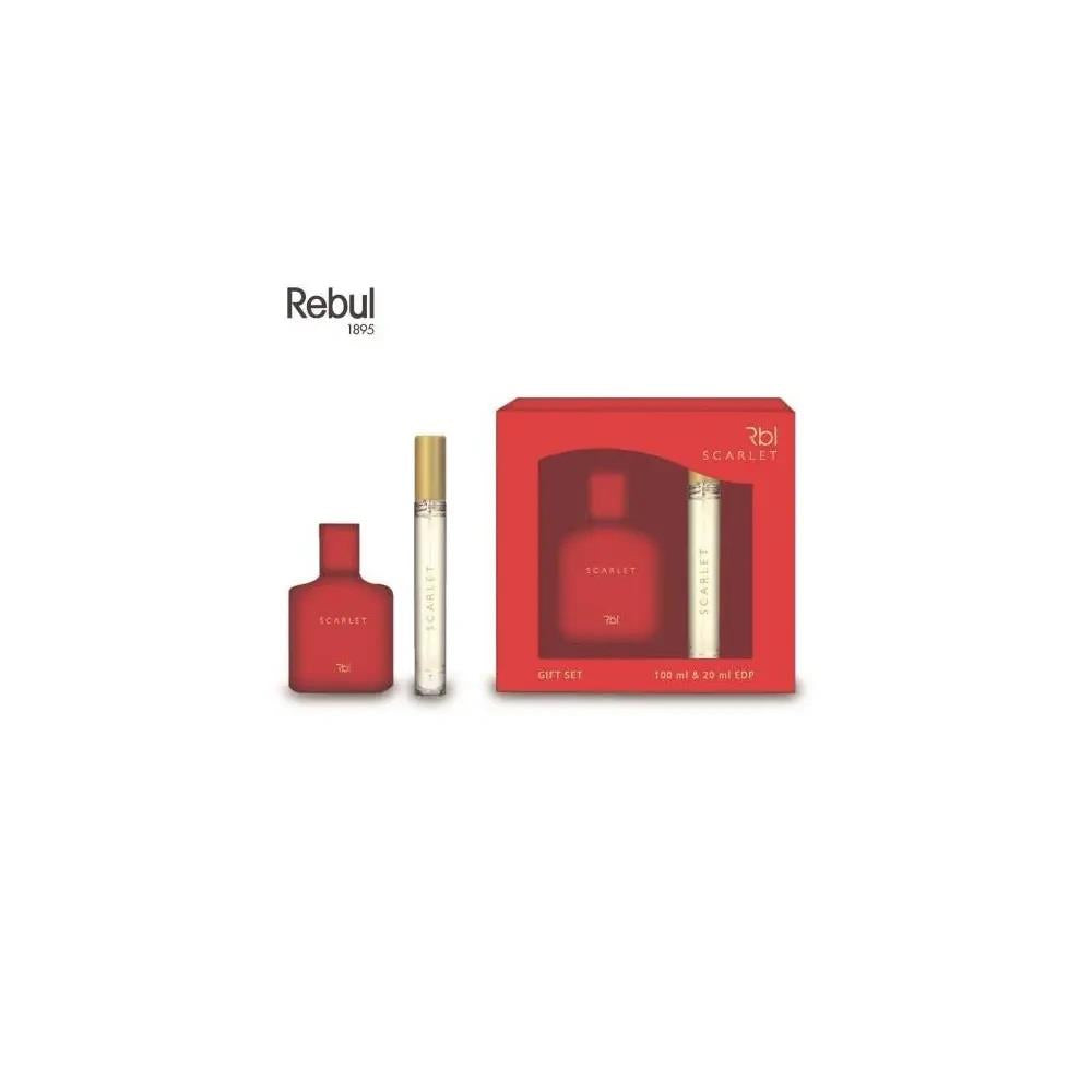 Rebul Scarlet EDP 100ML + 20ML Kadın Parfüm Set