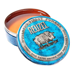 Reuzel Blue Strong Hold Water Soluble Suda Çözünür Pomade Erkekler İçin Saç Mumu 340Gr