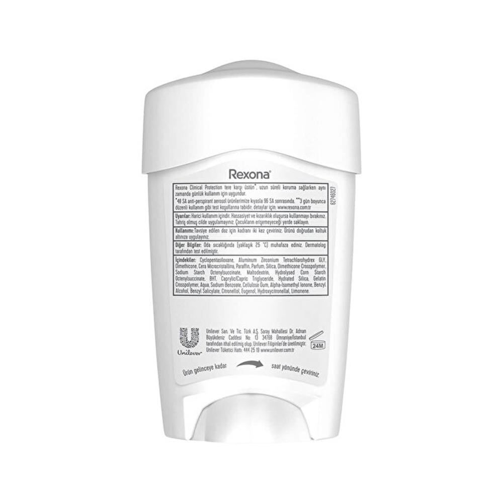 Rexona Clinical Protection Confidence Kadın Stick Deodorant 45ML