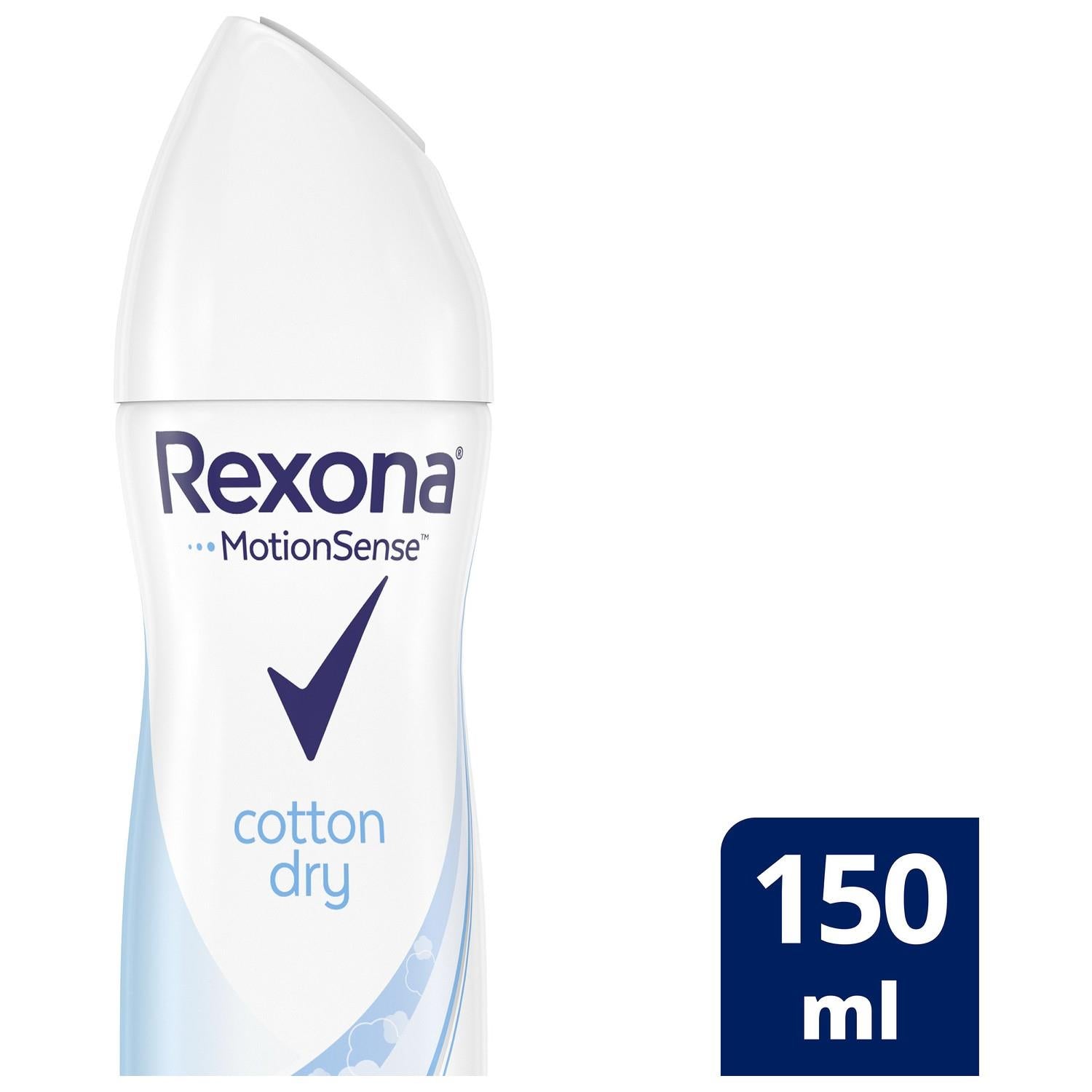 Rexona Cotton Dry Kadın Sprey Deodorant 150ML